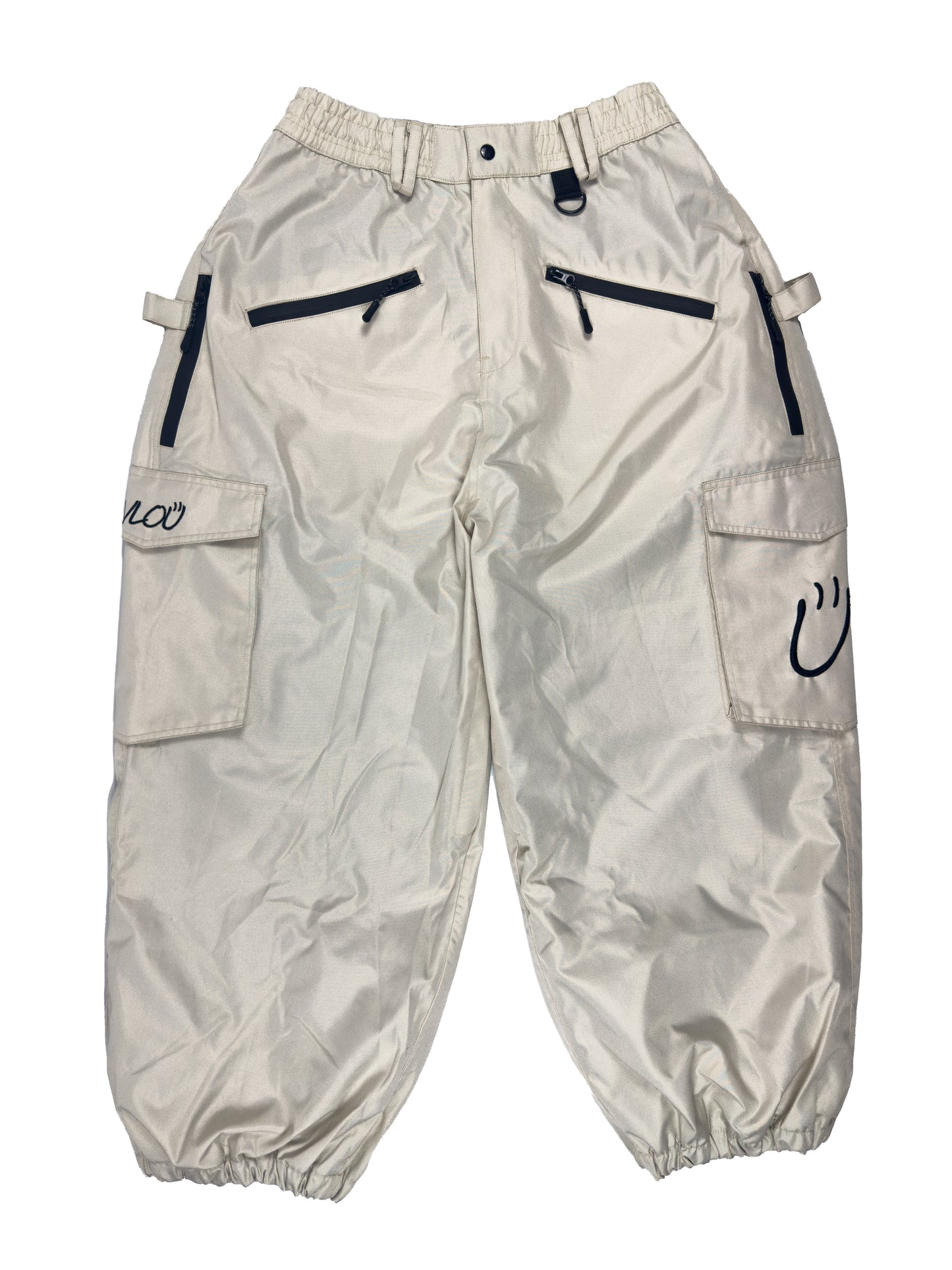 v-cargo snowpants cream