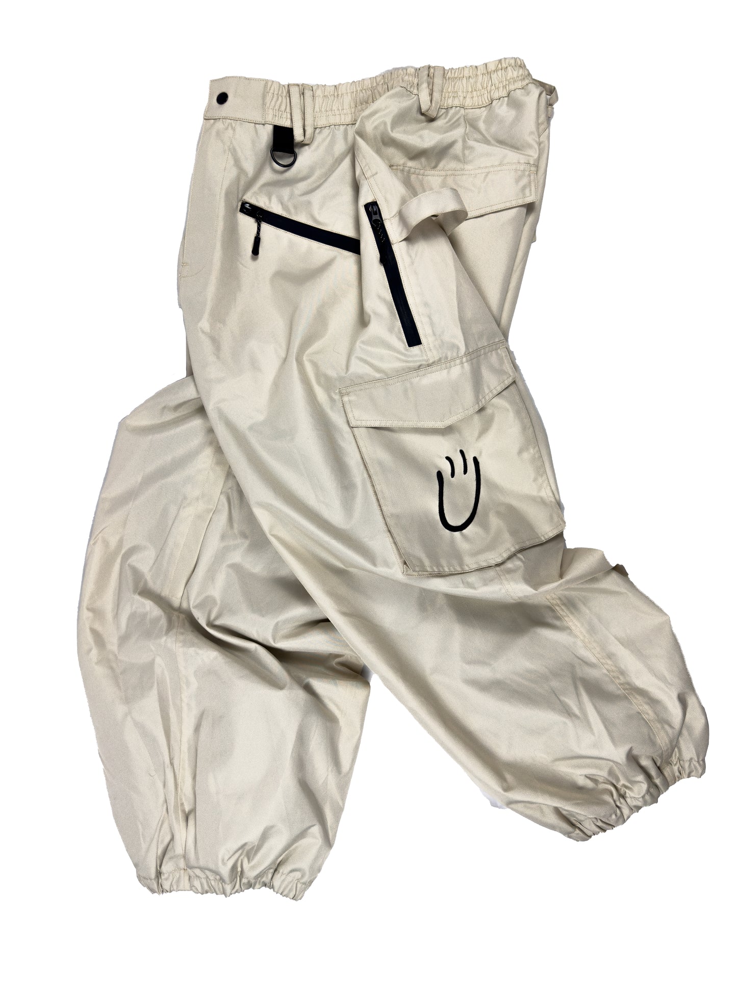 v-cargo snowpants cream