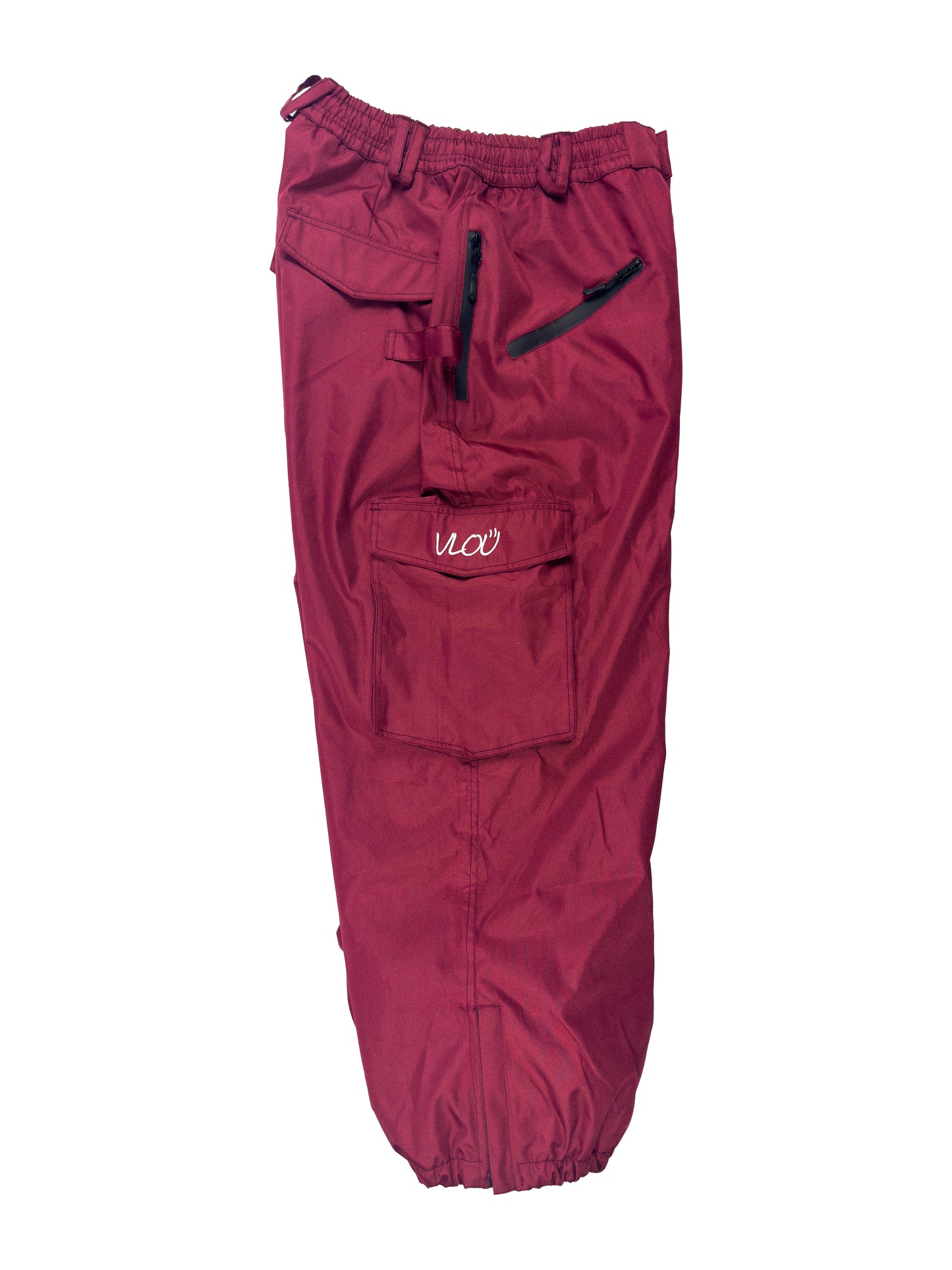 v-cargo snowpants burgundy