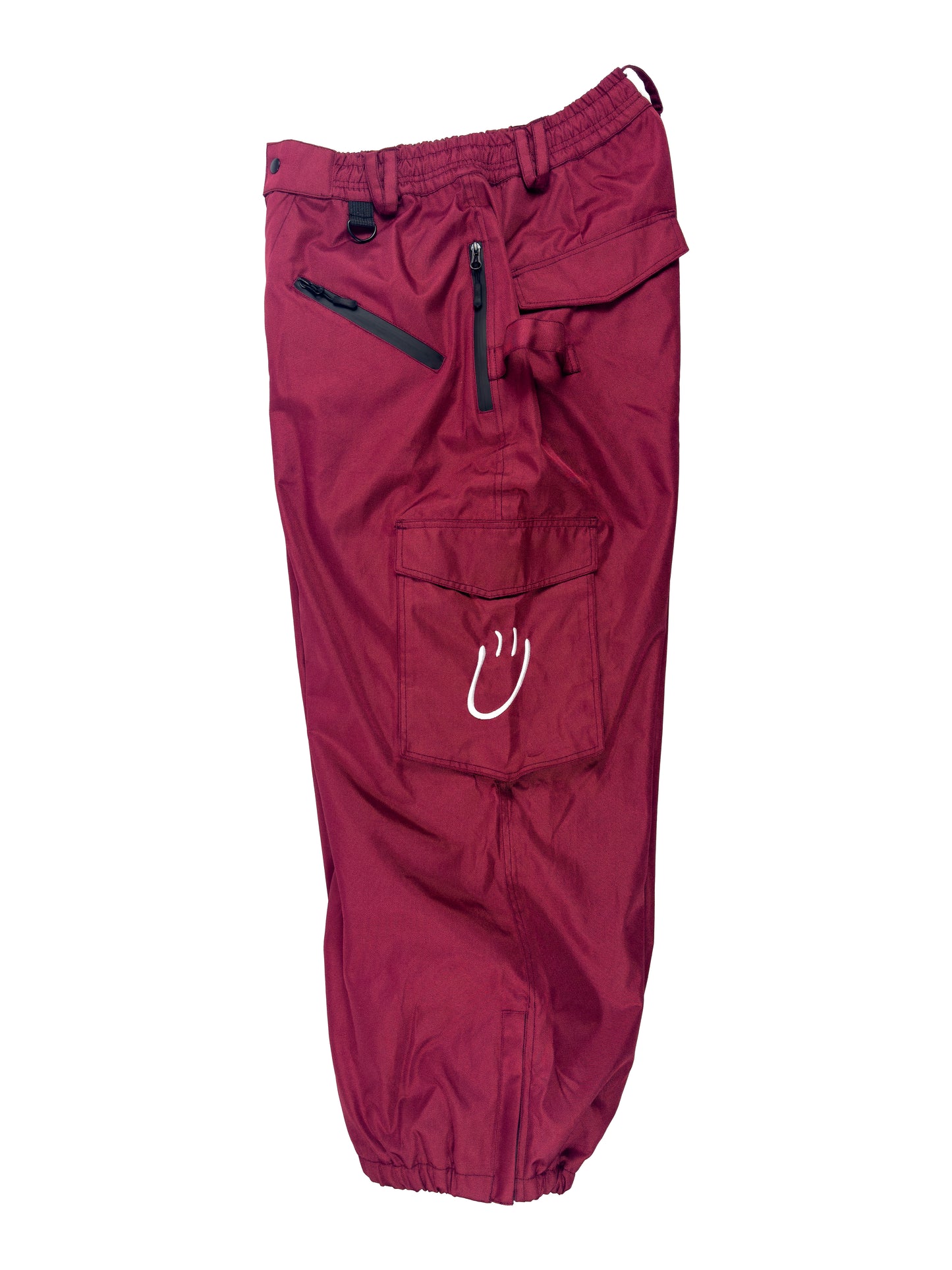 v-cargo snowpants burgundy