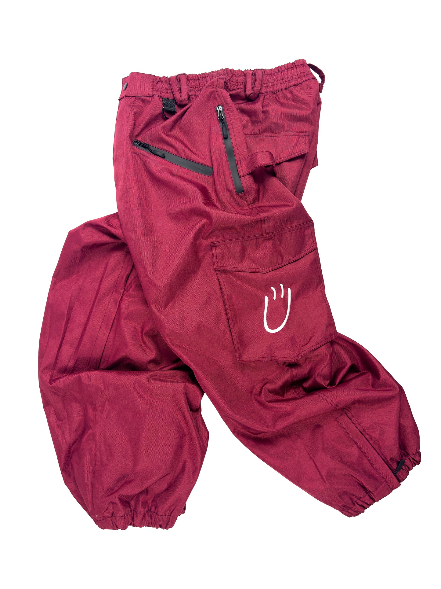 v-cargo snowpants burgundy