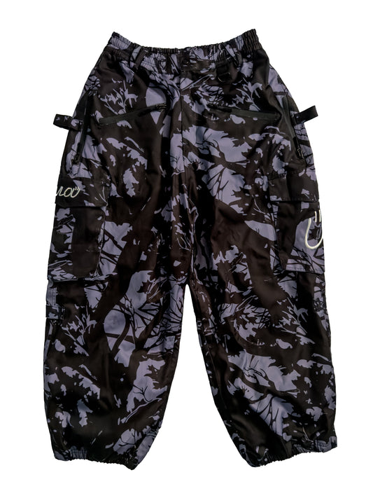 v-cargo snowpants black camo