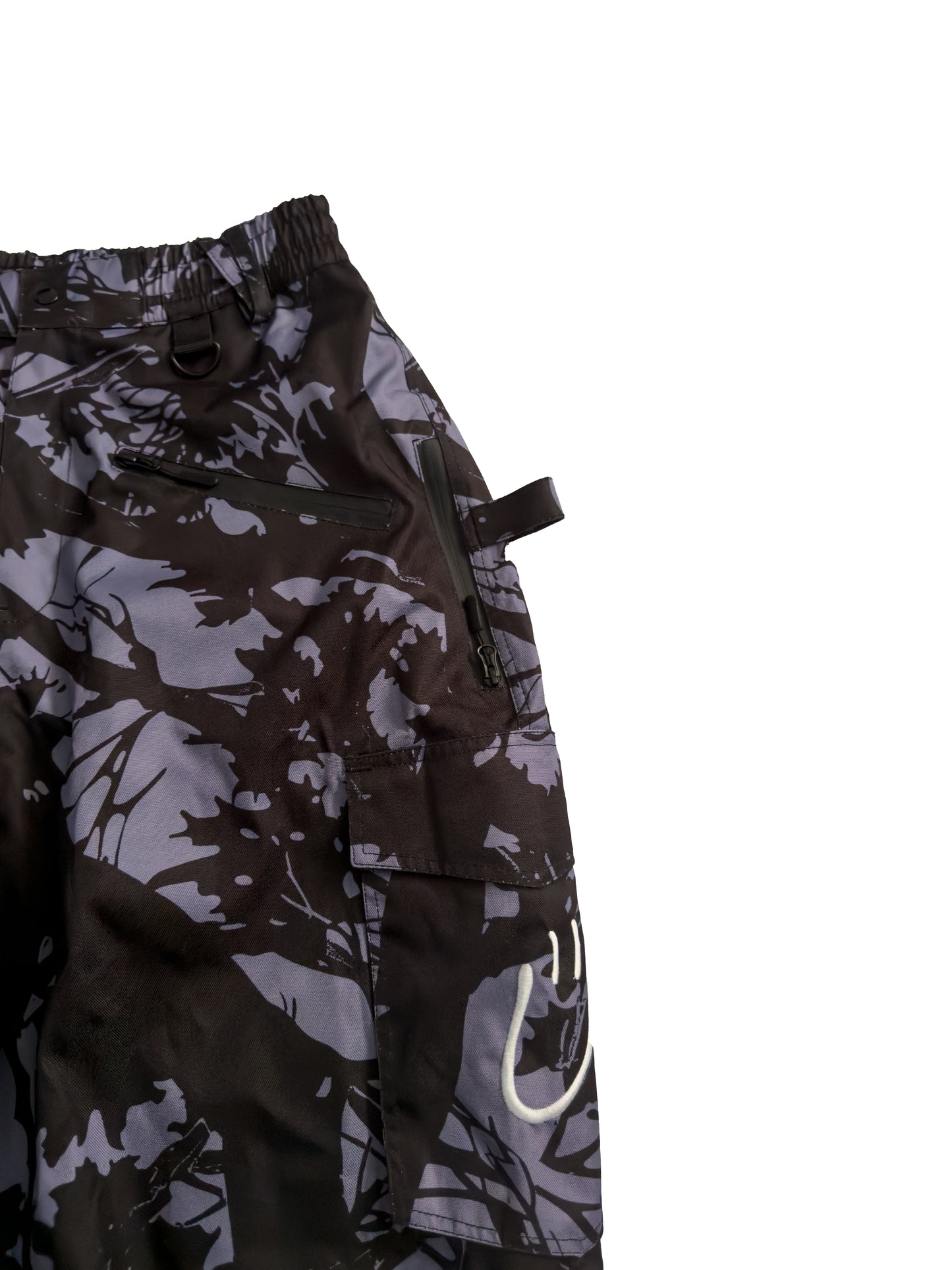 v-cargo snowpants black camo