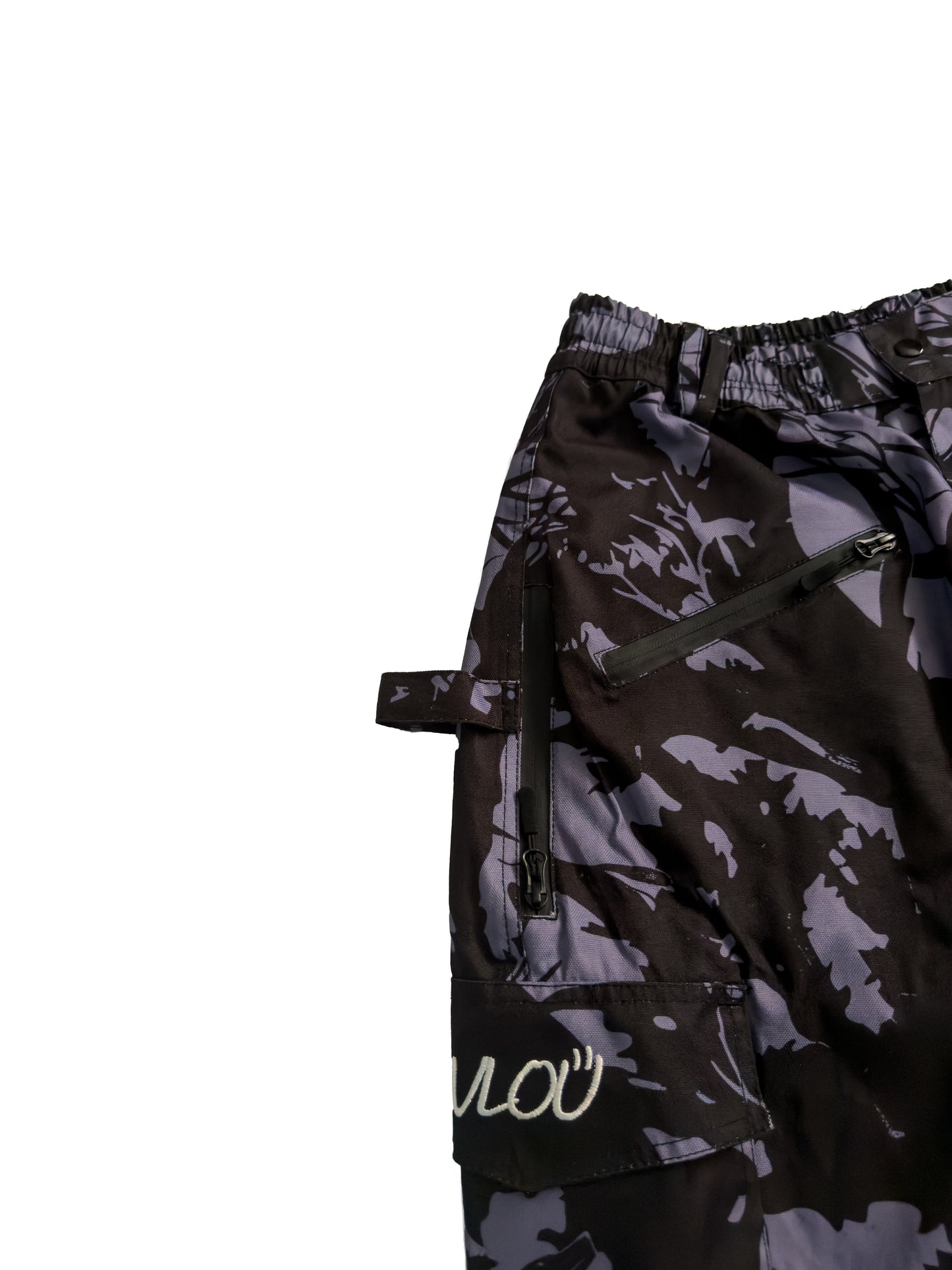 v-cargo snowpants black camo