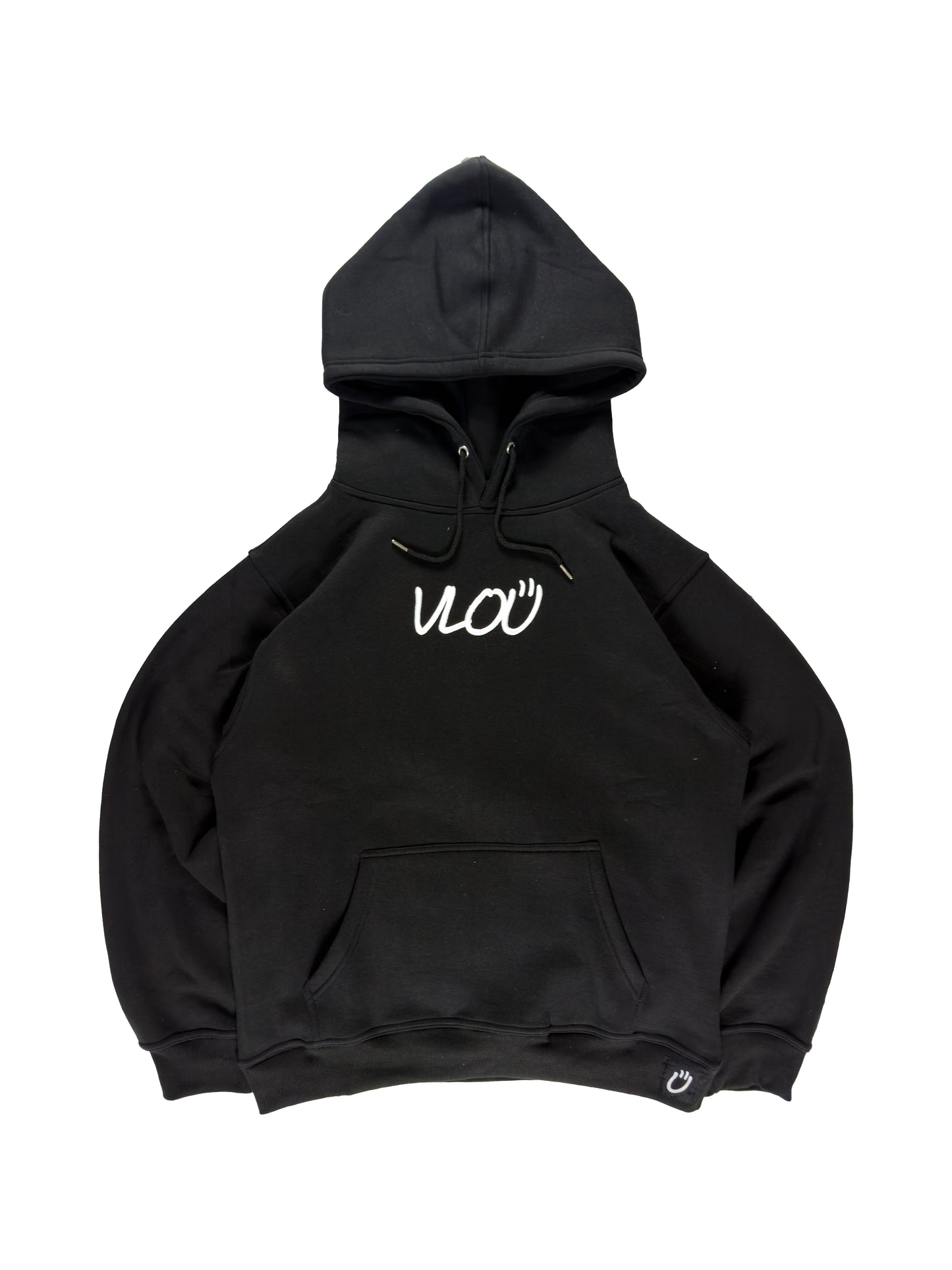 black hoodie