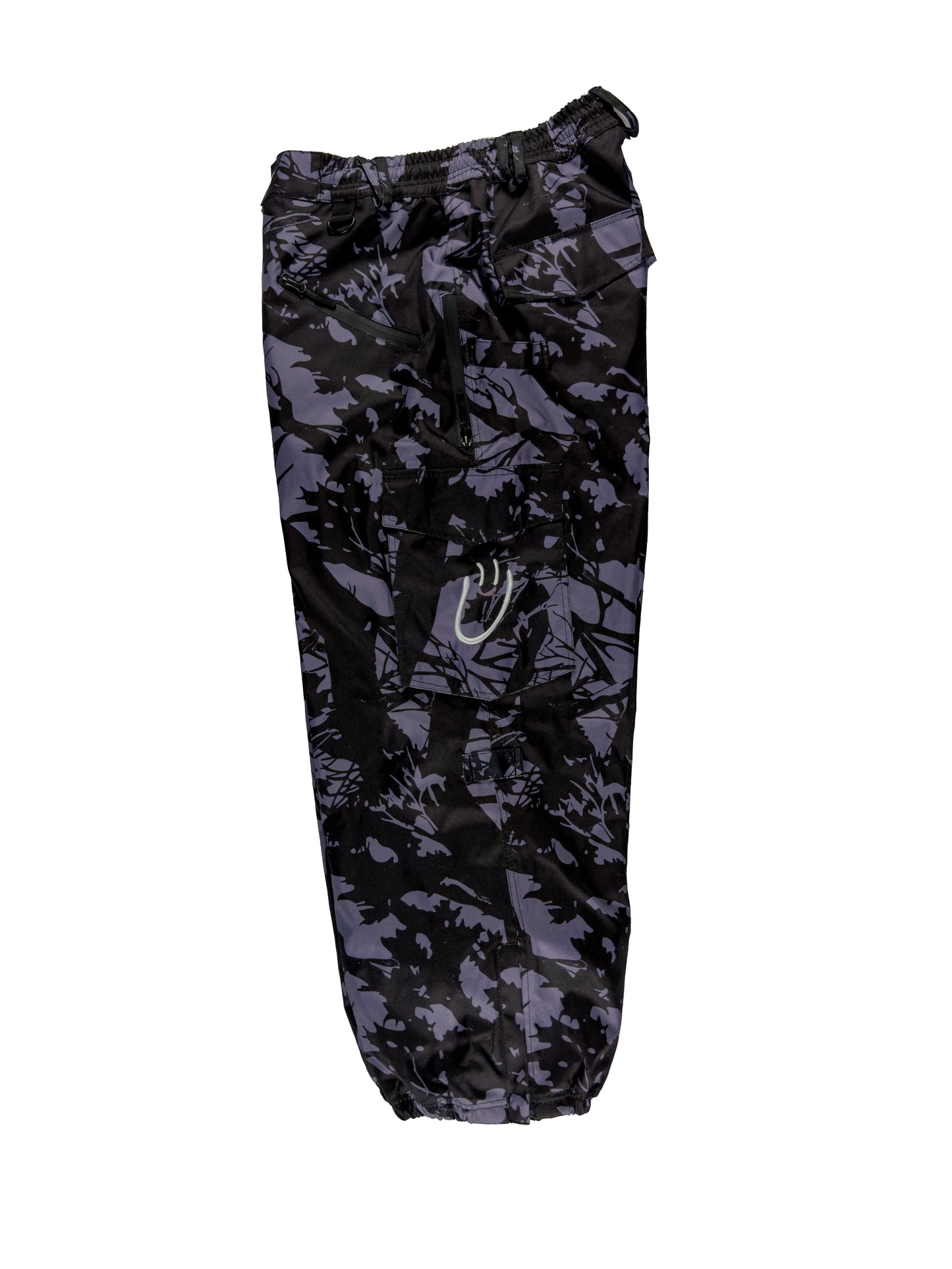 v-cargo snowpants black camo