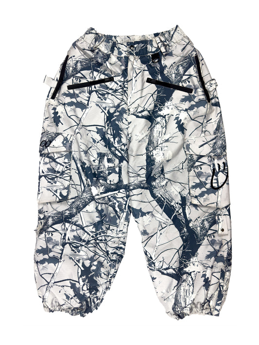v-cargo snowpants white camo