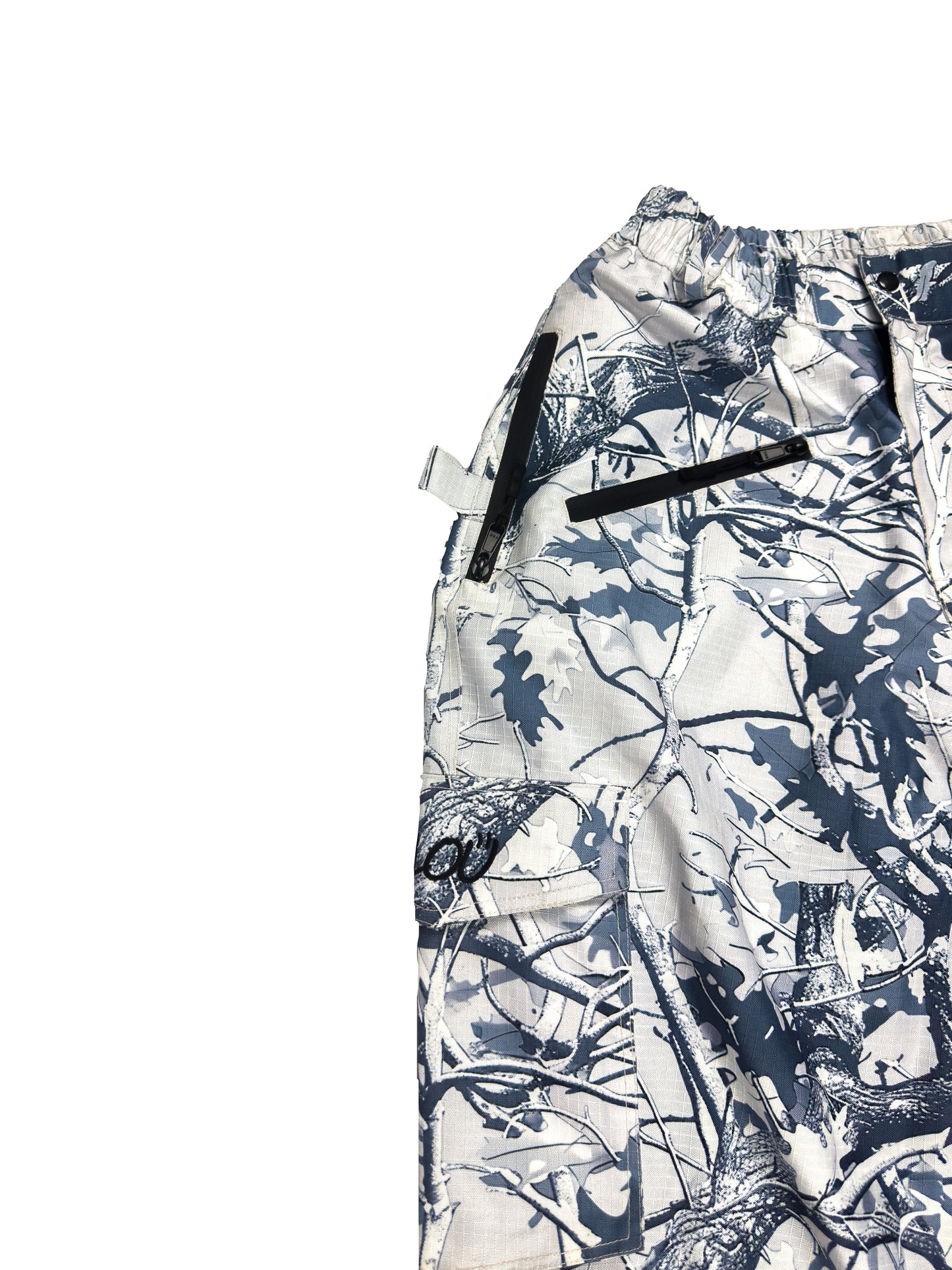 v-cargo snowpants white camo