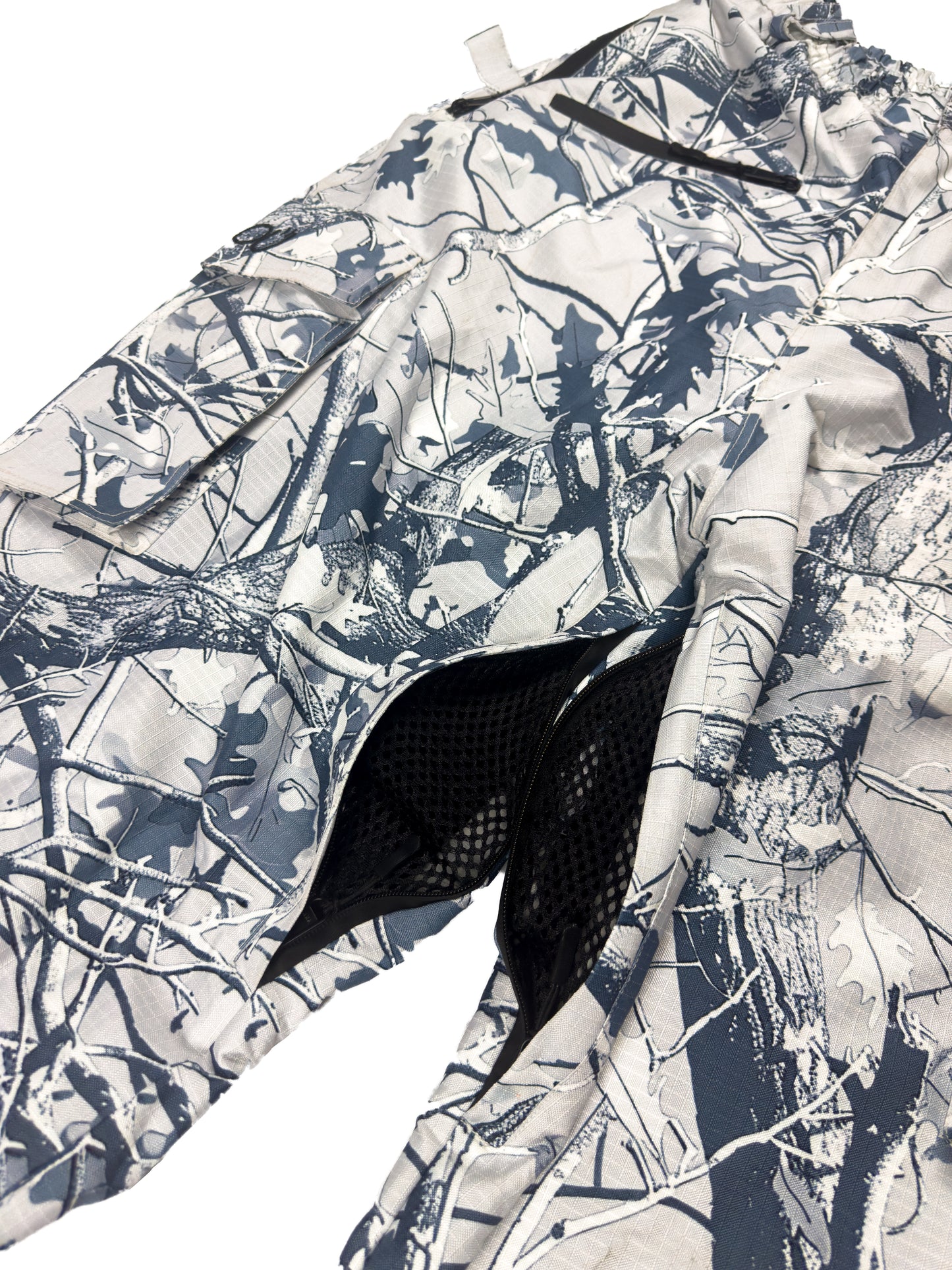 v-cargo snowpants white camo