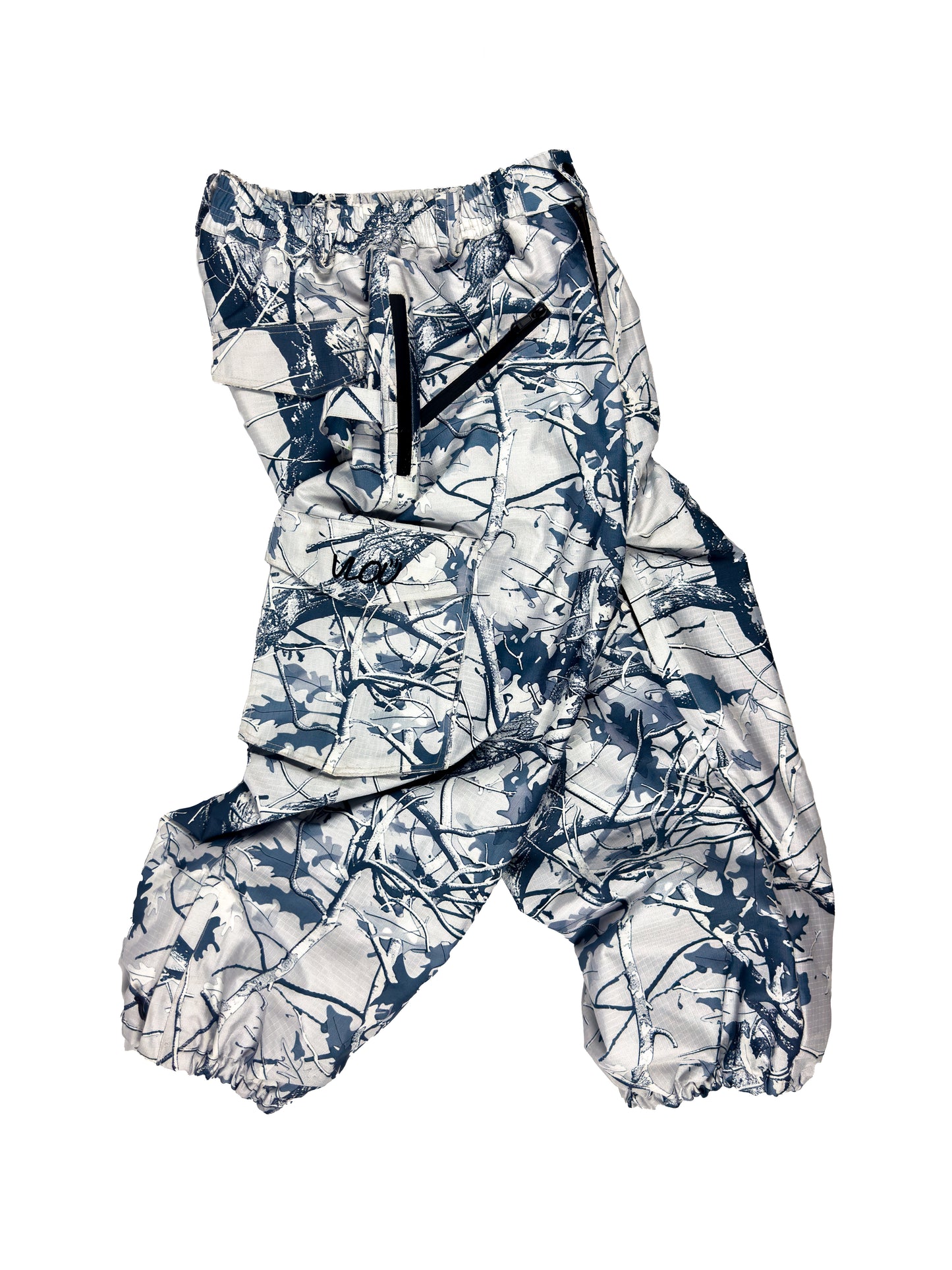 v-cargo snowpants white camo