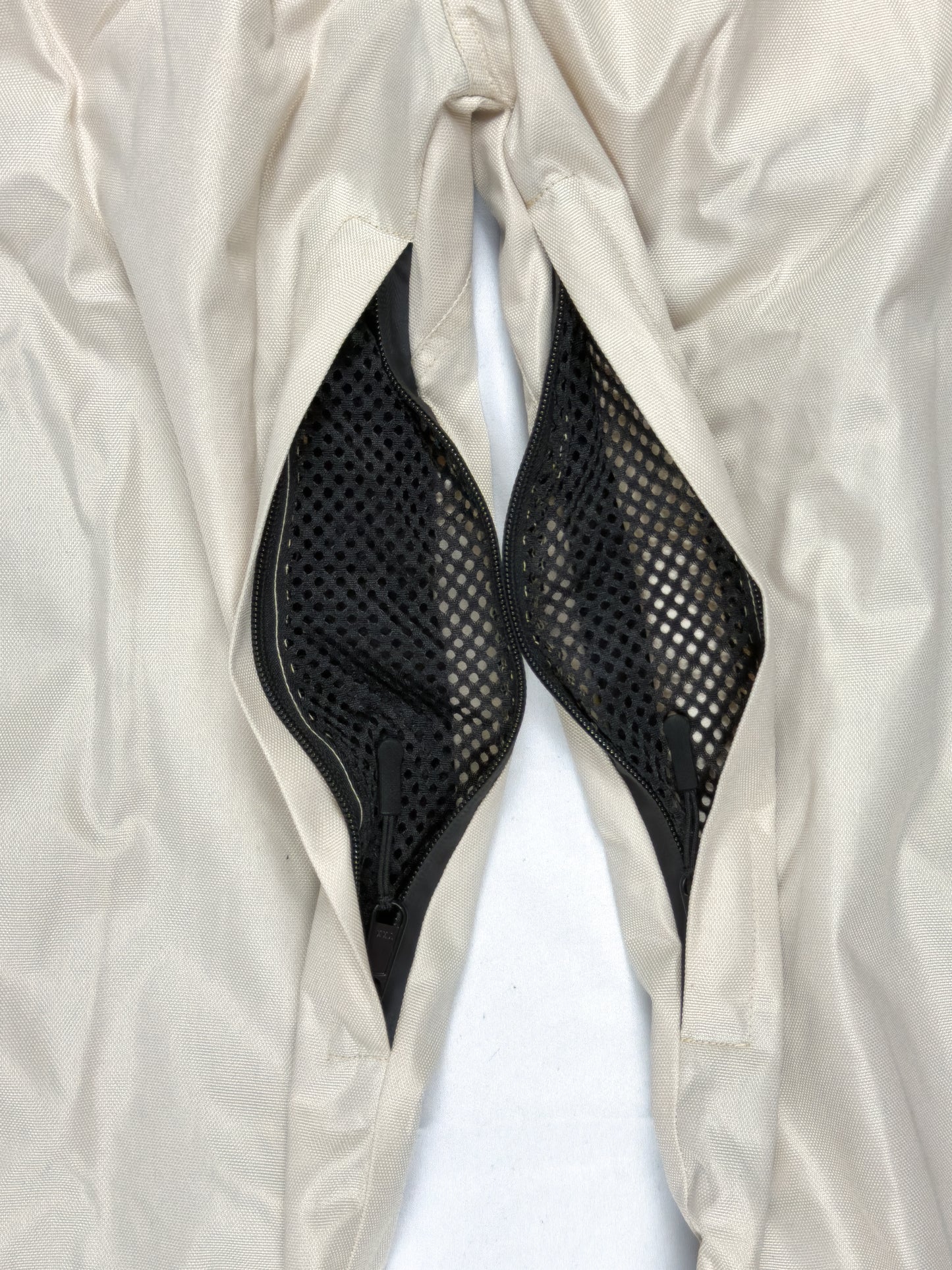 v-straight snowpants cream