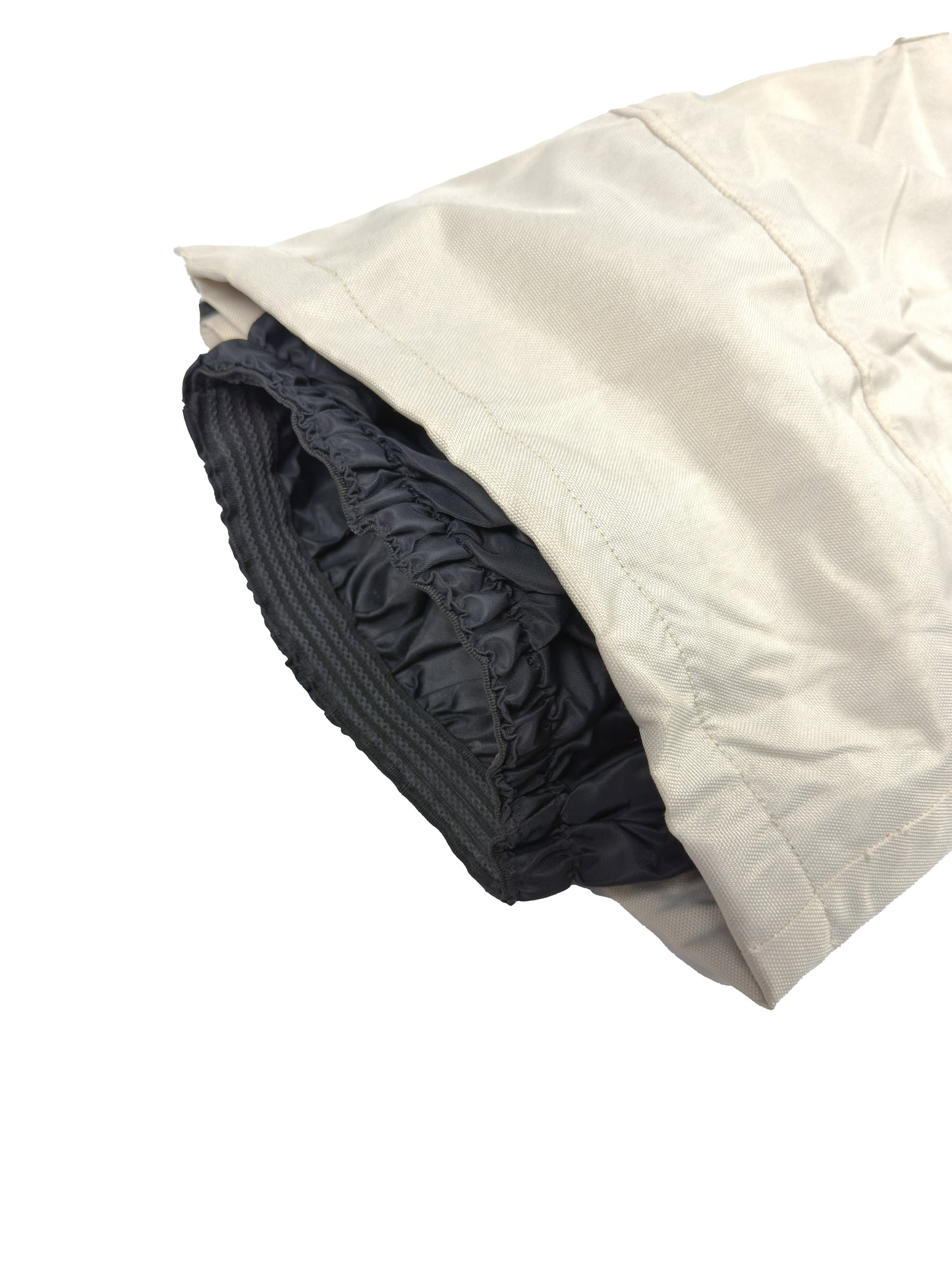 v-straight snowpants cream