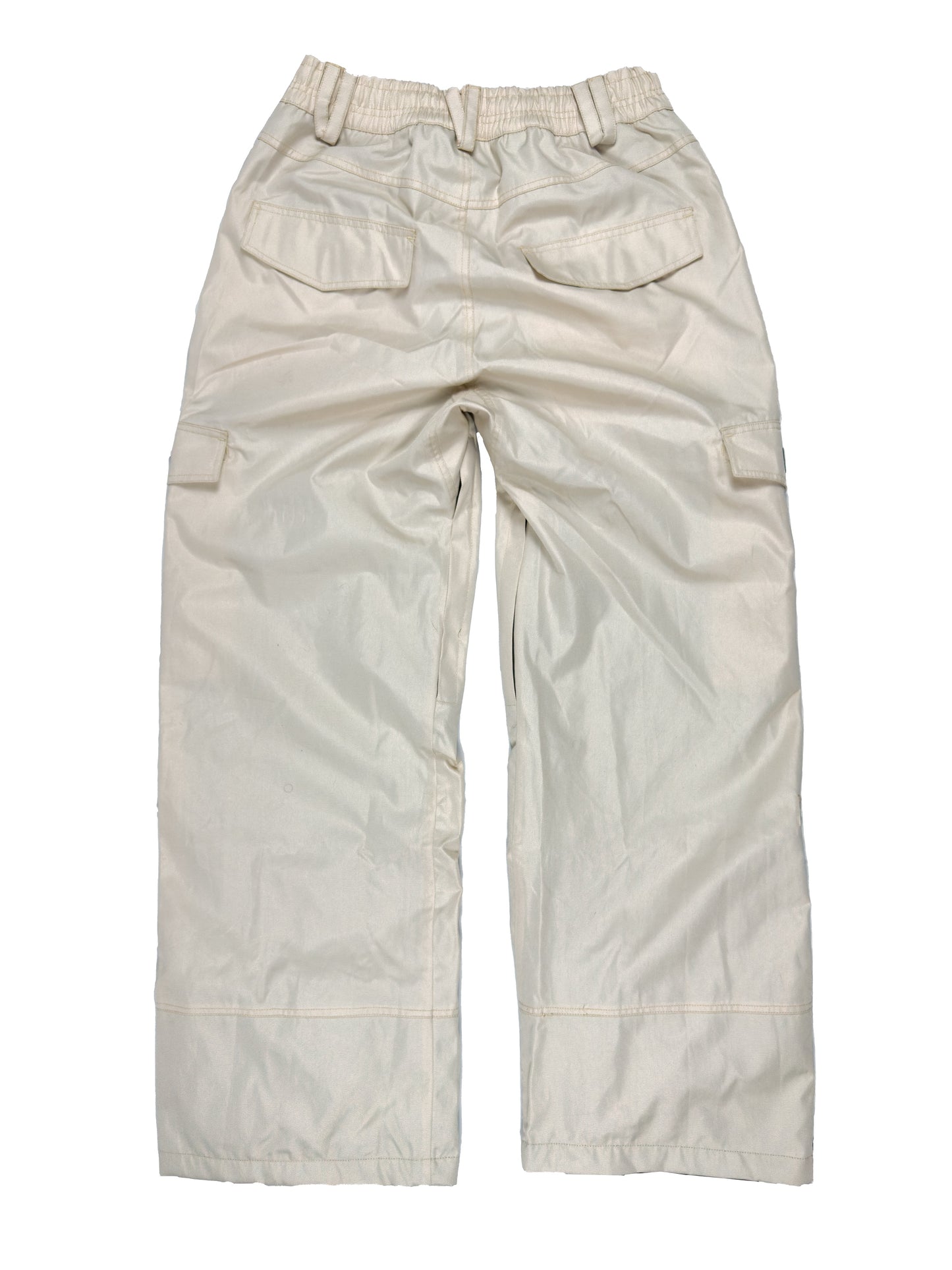 v-straight snowpants cream