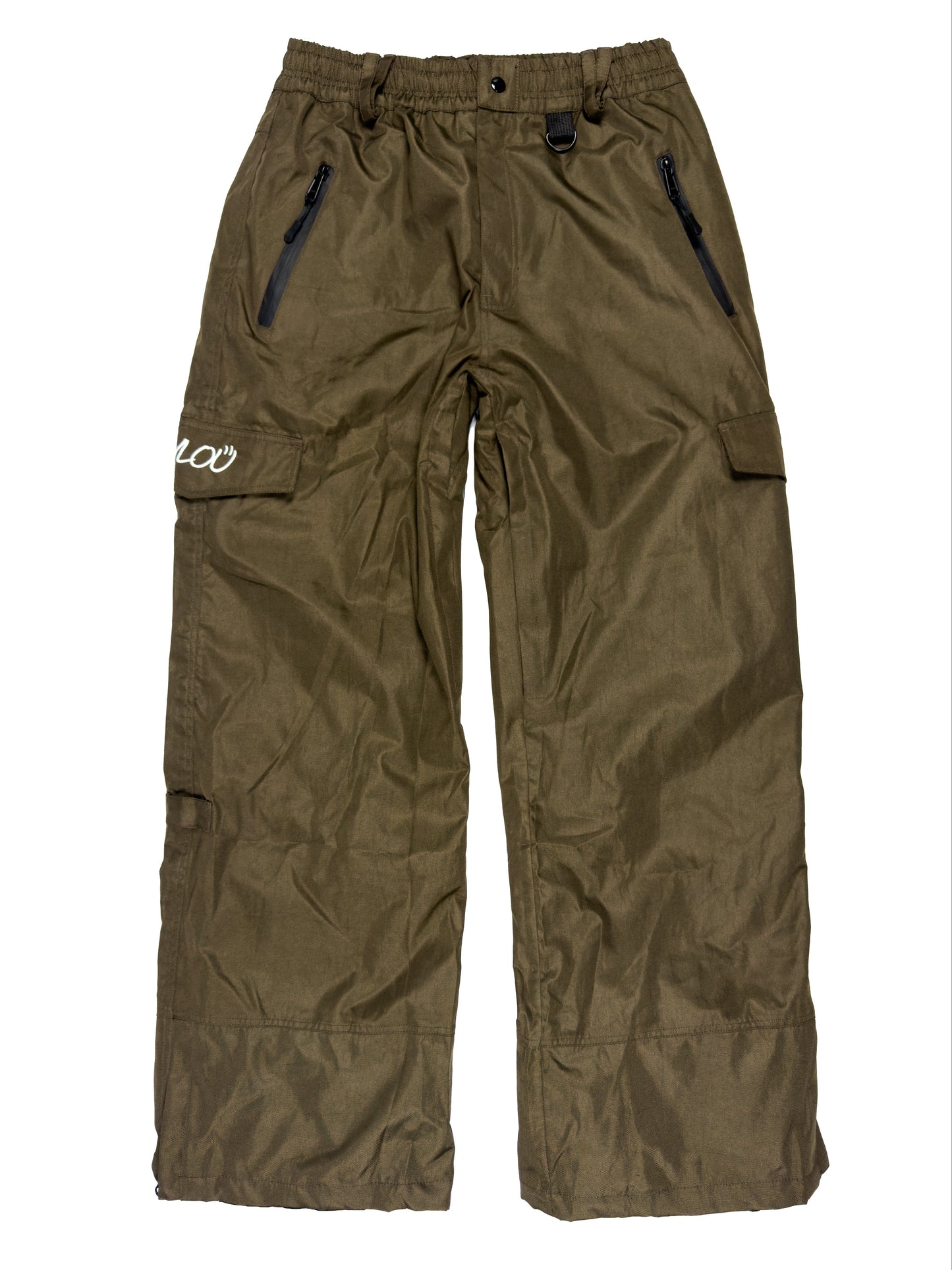 v-straight snowpants brown