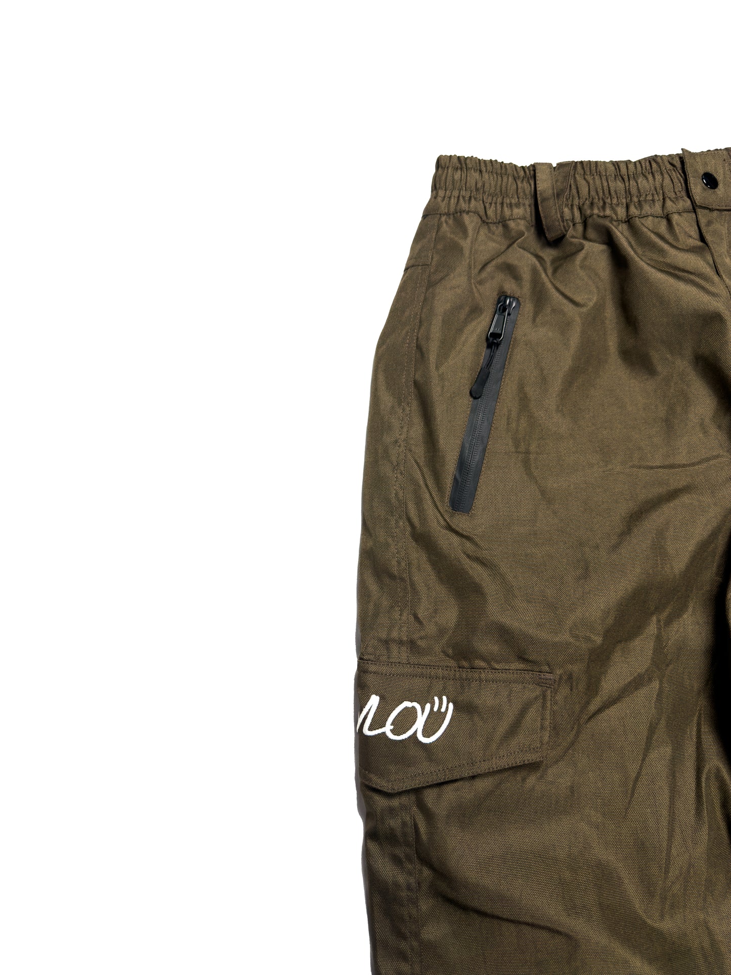 v-straight snowpants brown