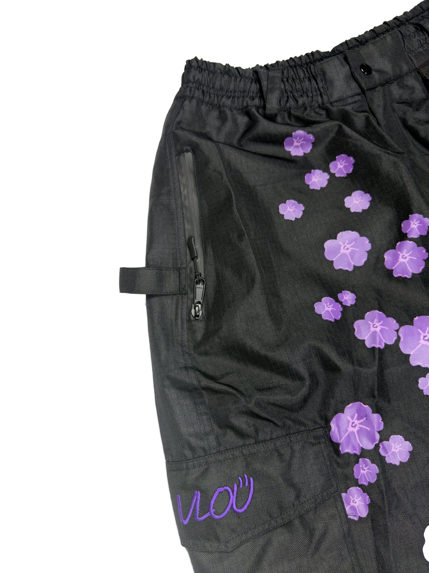 v-cargo snowpants purple hibiscus