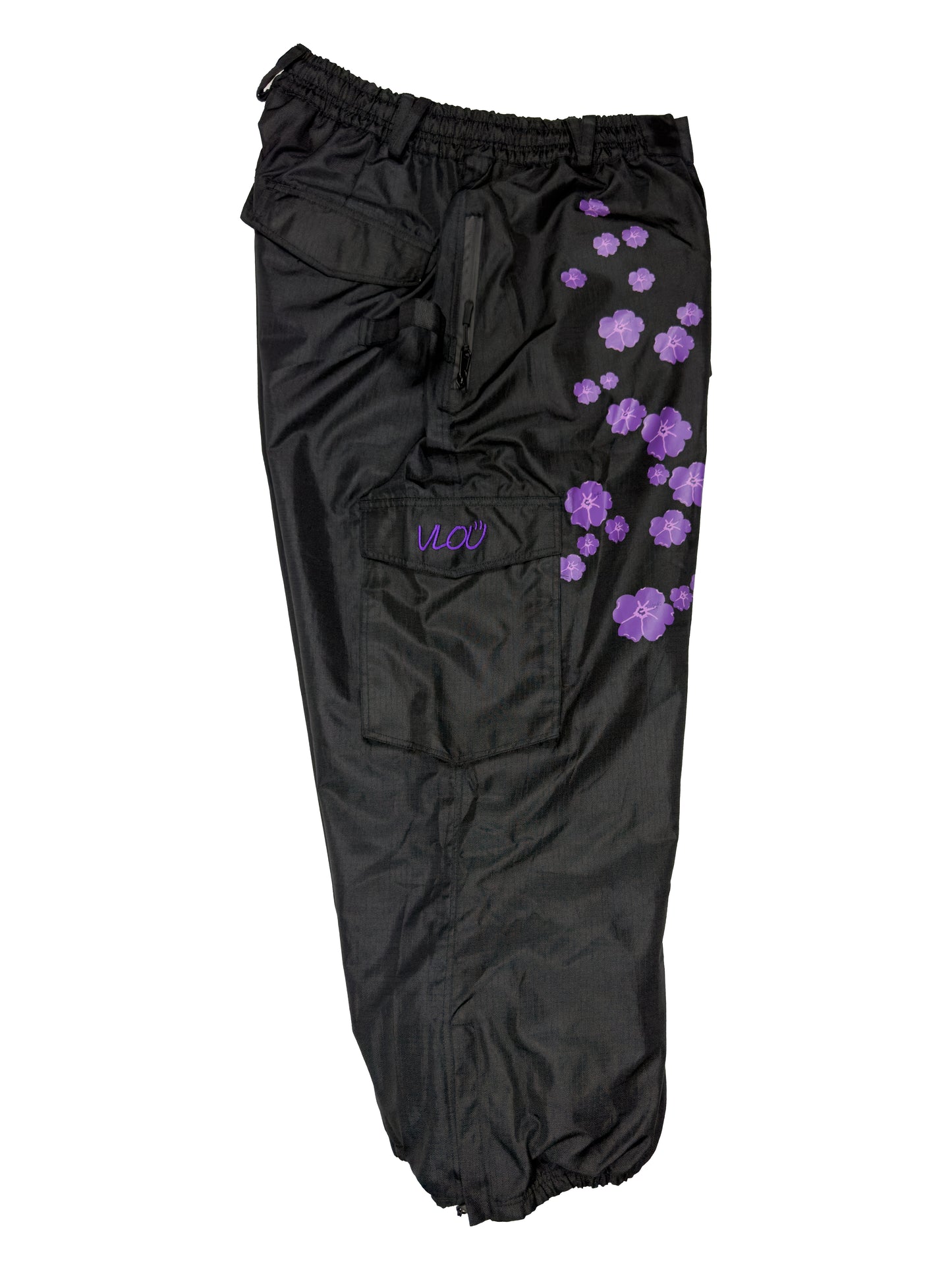 v-cargo snowpants purple hibiscus