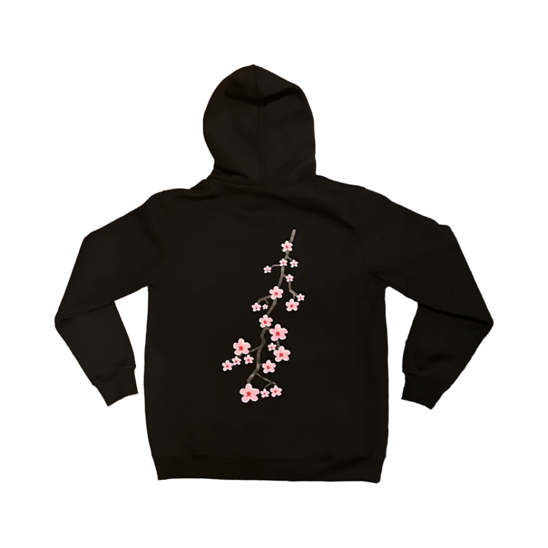 heavyweight "blossom" hoodie